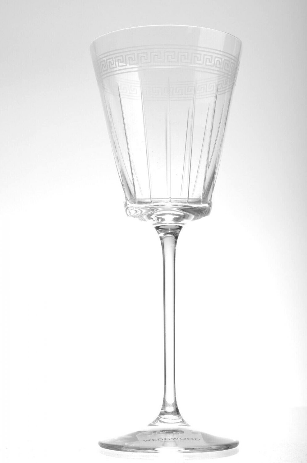 WEDGWOOD Crystal Dynasty Goblet Glass New