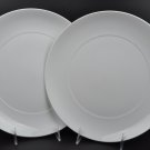 WEDGWOOD Bone China Ashlar Dinner Plate Set/2 New
