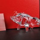 BACCARAT Crystal Zodiac Clear Boar Figurine 2019 France NIB