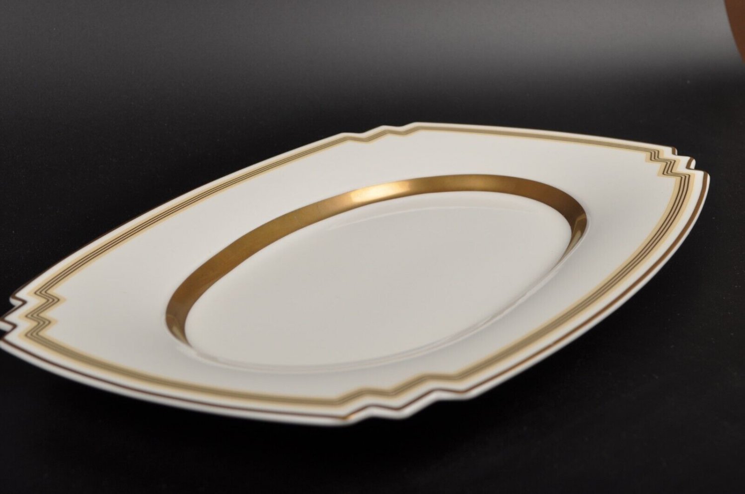 VILLEROY & BOCH Bone China Vivian Rectangular Serving Platter 13" New