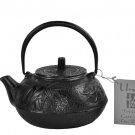 UNITY Cast Iron Tetsubin Tea Pot TeaPot Black Bamboo 20 fl.oz. New
