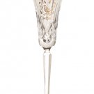 WATERFORD Crystal Partridge Gold 12 Days of Christmas Flute Lismore Edition NIB