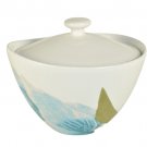 DIANE VON FURSTENBERG Home Batik Floral Sugar Bowl Tea Coffee Serving New