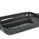 DIANE VON FURSTENBERG DVF Home Stoneware Lasagna Baking Dish Black Cumin New