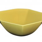 DVF Home Powerstone Tamarind Yellow Medium Serving Bowl 10" Dinnerware New