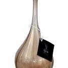 MURANO Art Glass Brown Fiorellini Vase by FORMIA Italy Hand Blown New