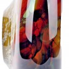 MERIDIAN STREET Art Glass Irish Gold Large Disk Hand Blown by John McDonald New