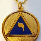 YOD Scottish Rite 14th Degree Masonic Pendant Necklace