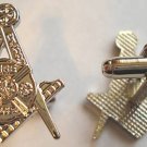 Fire Fighter Fireman fdny lafd cfd Masonic CUFFLINKS
