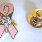 Order of the Eastern Star OES Pink Ribbon Lapel PIN