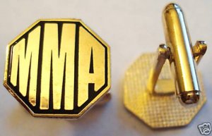 OCTAGON PRIDE Ultimate Fighter MMA UFC DVD CUFFLINKS