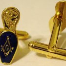 MASONIC SLIPPER Freemason Masonry Widow CUFFLINK SET