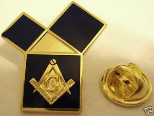 EUCLIDS 47th Problem Pythagorean Theorem Masonic PIN