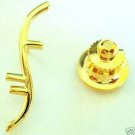HEROES HELIX NBC TV GOLD LAPEL PIN TIE TAC Season 1 2 3