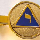 YOD Scottish Rite 14th Degree Masonic Tie Bar Clip