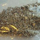 10 PCS 18-inch NICKEL PLATED Brass Chains Necklaces