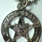 US MARSHALS Star Mini Badge Replica Pendant Necklace