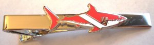 SCUBA DIVING Snorkel SHARK Reef Diver TIE BAR CLIP