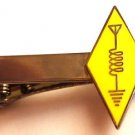 Ham Radio CB Amateur Antenna Logo Tie Bar Clip