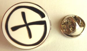 GeoCaching Cache Geocoin gps LOGO Lapel Hat Tie PIN