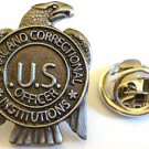 PRISON GUARD Jail Correctional Officer Mini Badge Tie Tack Jacket Hat Lapel Pin