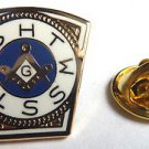 ROYAL ARCH ORDER Keystone Masonic Freemason Vest Hat Jacket Tie Tack Lapel Pin