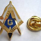 Working Tools Master Masonic York Rite Plumb Tie Tack Jacket Hat Lapel Pin