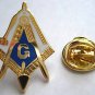 Working Tools Master Masonic York Rite Plumb Tie Tack Jacket Hat Lapel Pin
