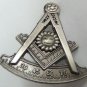 Past Master Square Compass Masonic Freemason Masonry Lodge Hat Vest Lapel Pin