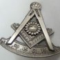 Past Master Square Compass Masonic Freemason Masonry Lodge Hat Vest Lapel Pin