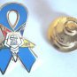 Order of the Eastern Star OES Teal Ribbon Tie Tack Jacket Hat Lapel Pin