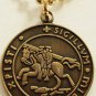 KNIGHTS TEMPLAR CRUSADER SEAL Crusaders Pendant Necklace w/ball chain