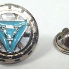 Iron Man Stark Heart Vibranium Arc Reactor Avengers 1 2 3 Hat Jacket Lapel Pin