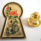Dark Tower KEYHOLE Tie Tack Rose Hat Brooch Lapel Pin Stephen King Marvel Comic