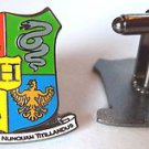 HOGWARTS Coat of Arms Crest Shield Harry Potter movie series Book Cufflinks Set