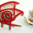 The Dark Tower CRIMSON KING EYE Comic Stephen King Hat Jacket Tie Tack Lapel Pin
