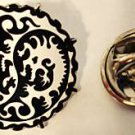 DRAGON YIN YANG MMA UFC DVD TUF Tie Tack Jacket Hat Brooch Lapel Pin