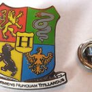 HOGWARTS Coat of Arms Harry Potter Book Movie Tie Tack Jacket Hat Lapel Pin
