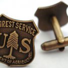 US Forest Service USDA Department of Agriculture Ranger Cufflinks Cuff Links Set
