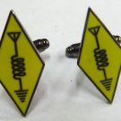 Ham Radio Communications CB Amateur Antenna Logo Cuff Links Cufflinks Set