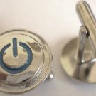 POWER ON OFF ICON hp mac ipad iphone dell touch Computer Cufflinks Cuff Link Set