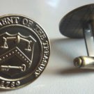 Department of the Treasury IRS Finance Accountant Tax Seal Cufflinks Cuff Links