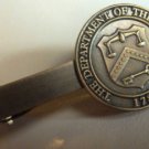 Department of the Treasury IRS Finance Accountant Tax Seal Suit Tie Bar Clip