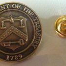 Department of the Treasury IRS Finance Tax Seal Tie Tack Jacket Hat Lapel Pin