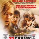 21 Grams Academy Award 27x40 Original Movie Poster Double Sided