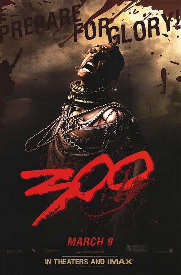 300 (Xerxes) 24 x36 Orig Movie Poster Single Sided