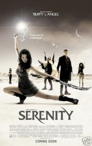 Serenity International Original Movie Poster Double Sided 27X40