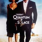QUANTUM OF SOLACE Movie Poster ORIG BLUE STYLE DS