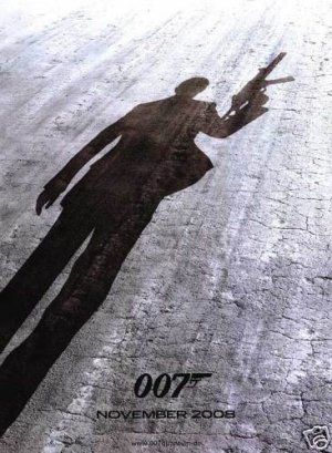 QUANTUM OF SOLACE ADV ORIG Movie Poster  24X36 DBLSIDED