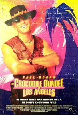 Crocodile Dundee In Los Angeles Original Movie Poster Double Sided 27 X40